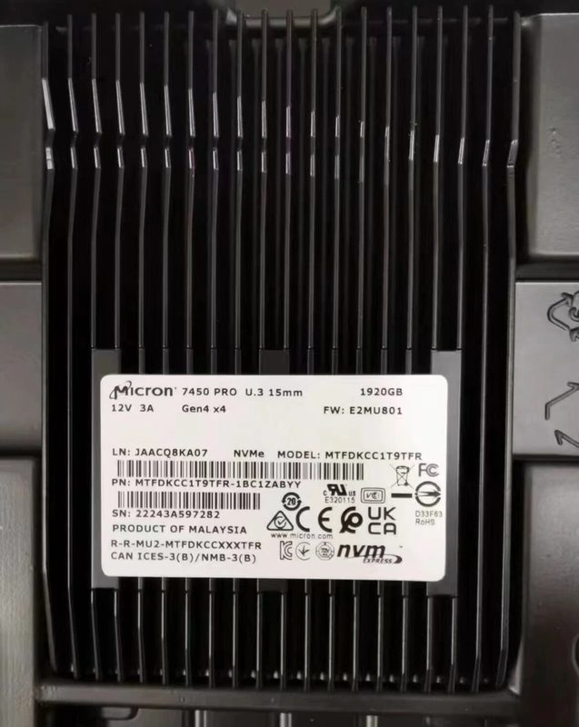 SSD-накопитель Micron MTFDKCC1T9TFR-1BC1ZABYY