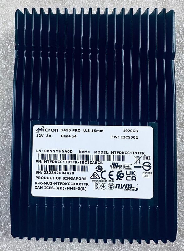 SSD-накопитель Micron MTFDKCC1T9TFR
