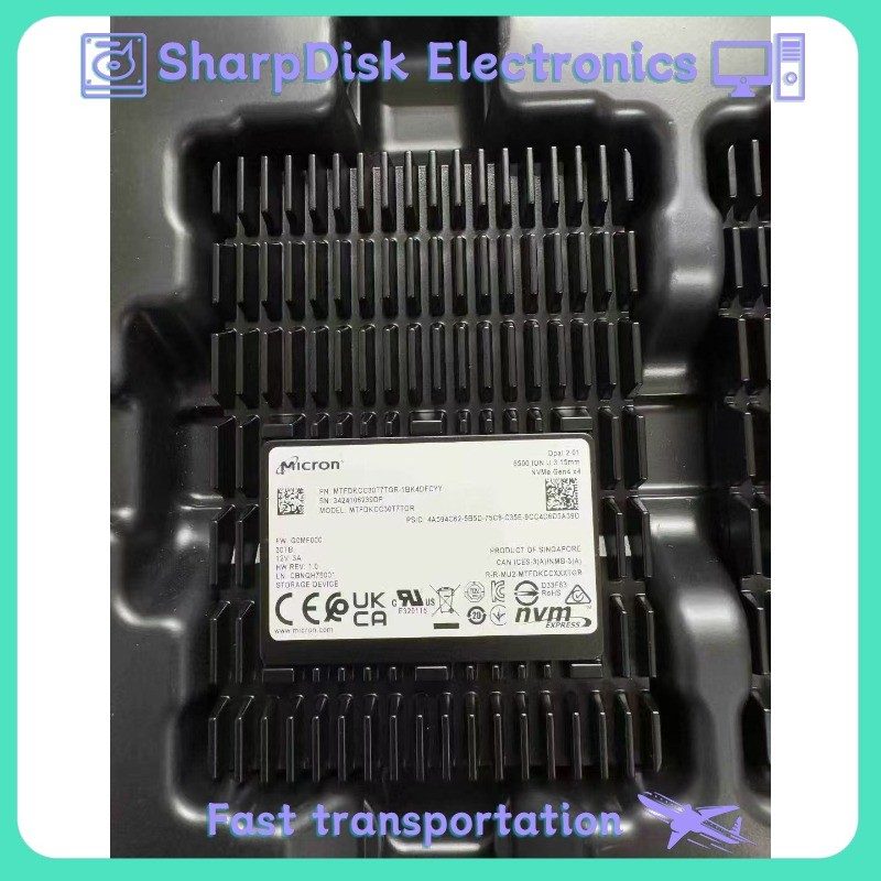 SSD-накопитель Micron MTFDKCC30T7TGR-1BK1DFCYY