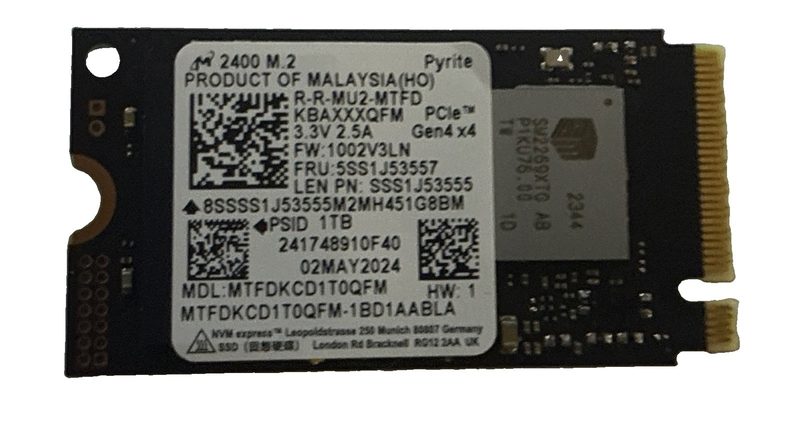 SSD-накопитель Micron MTFDKCD512QFM