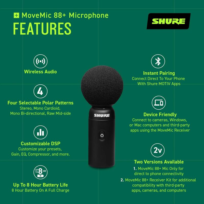 Микрофон MV88+W-KIT-Z7