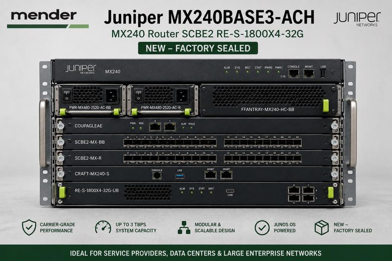 Маршрутизатор Juniper MX240BASE3-ACH