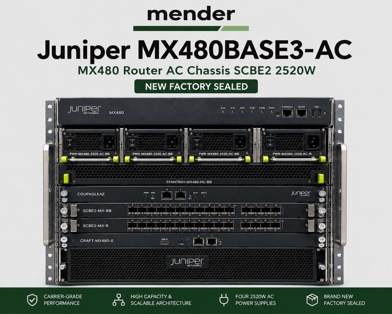 Маршрутизатор Juniper MX480BASE3-AC