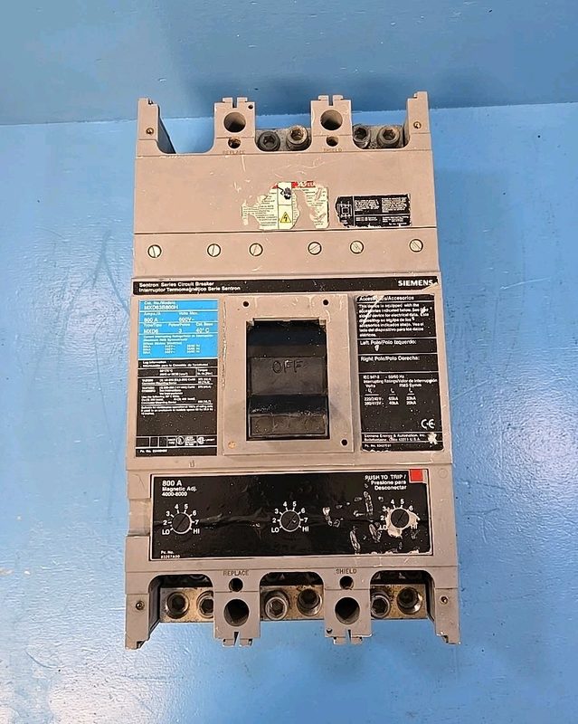 Автоматический выключатель Siemens MXD63B800H