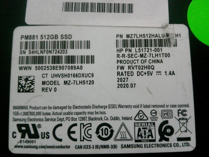 SSD-накопитель Samsung MZ-7LH5120