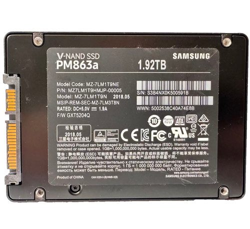 SSD-накопитель Samsung MZ-7LM1T9NE