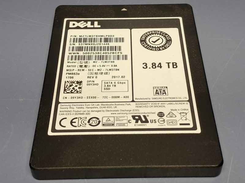 SSD-накопитель Dell MZ-7LM3T8B