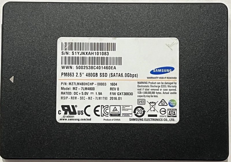 SSD-накопитель Samsung MZ-7LM4800