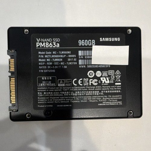 SSD-накопитель Samsung MZ-7LM960NE0