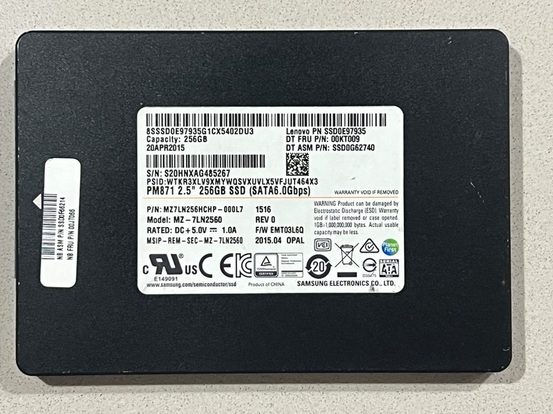 SSD-накопитель Samsung MZ-7LN2560