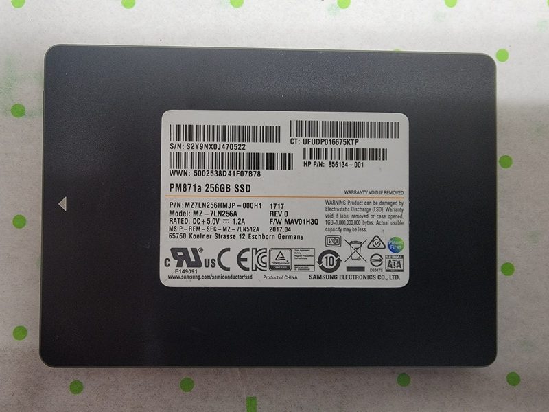 SSD-накопитель Samsung MZ-7LN256A