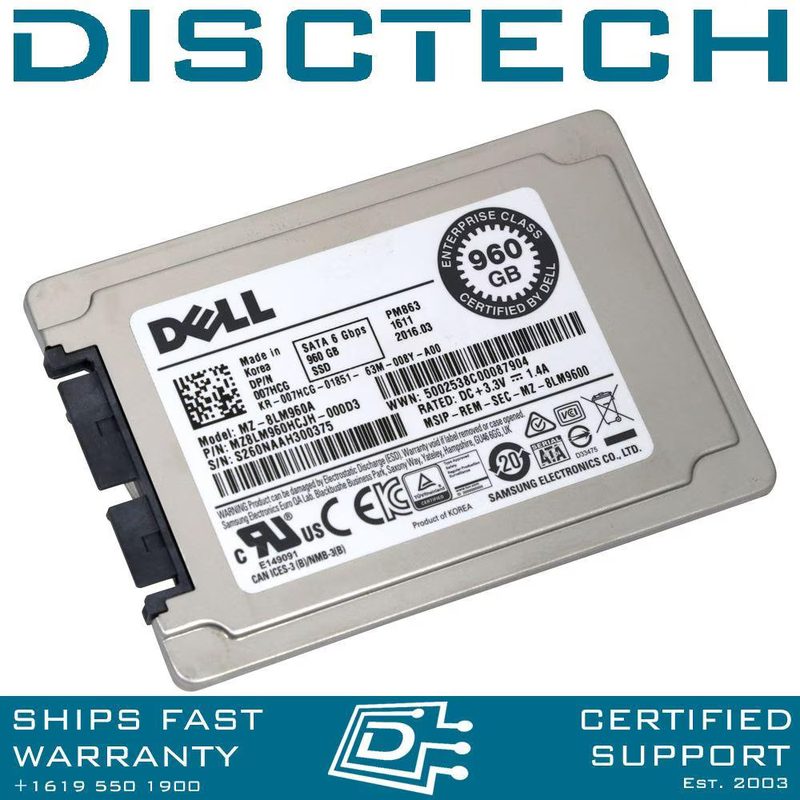 SSD-накопитель Dell MZ-8LM960A
