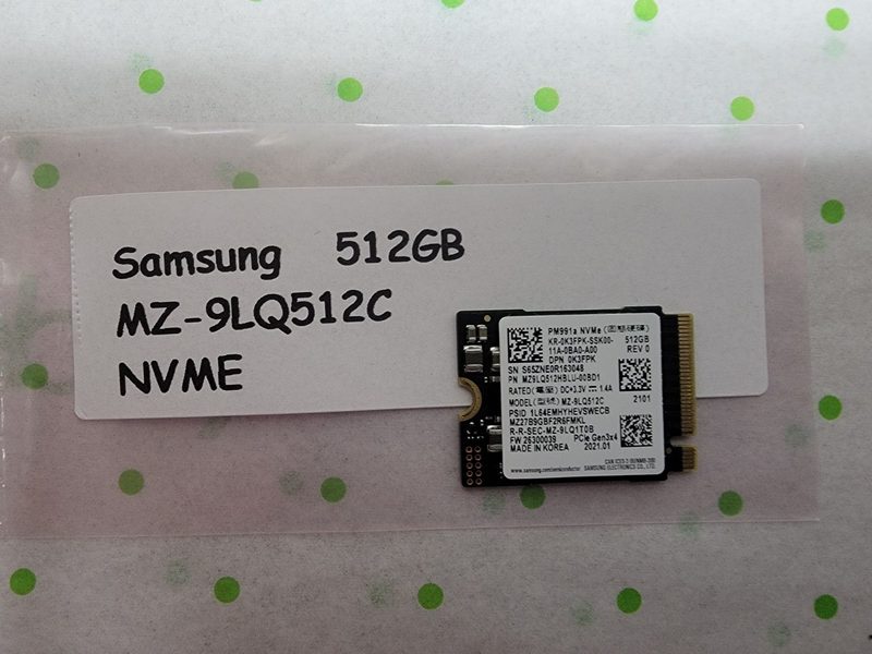 SSD-накопитель Samsung MZ-9LQ512C