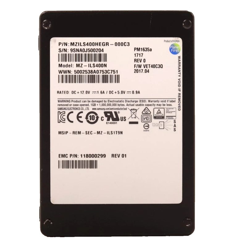 SSD-накопитель Samsung MZ-ILS400N