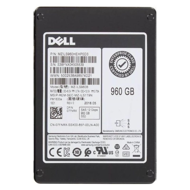 SSD-накопитель Dell MZ-ILS960B