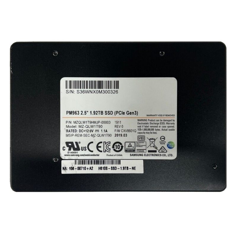 SSD-накопитель Samsung MZ-QLW1T90