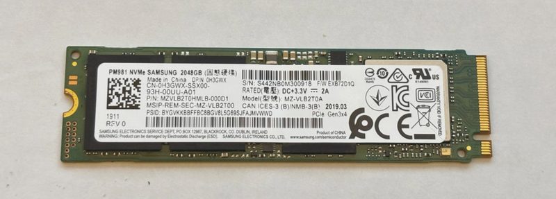 SSD-накопитель Samsung MZ-VLB2T0A