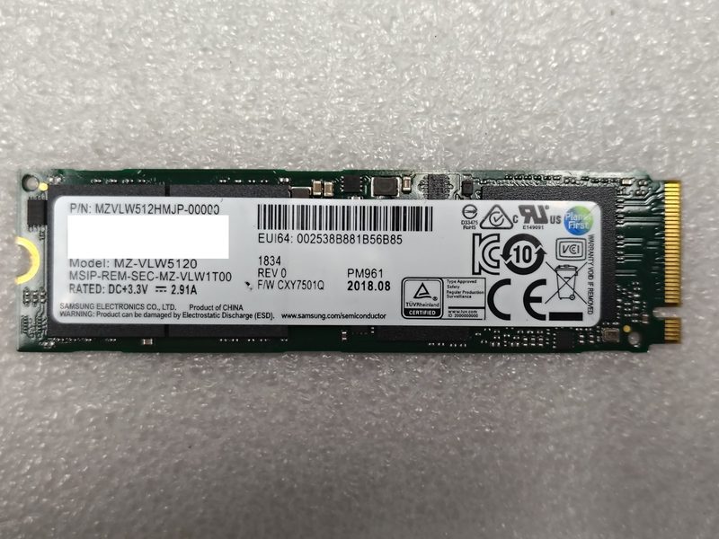SSD-накопитель Samsung MZ-VLW5120