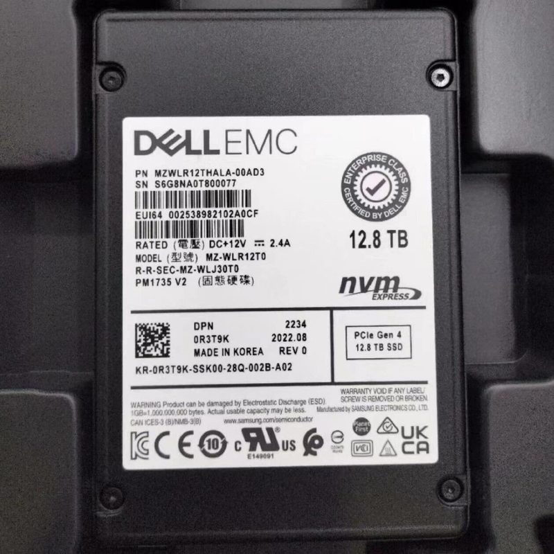 SSD-накопитель Dell MZ-WLR12T0