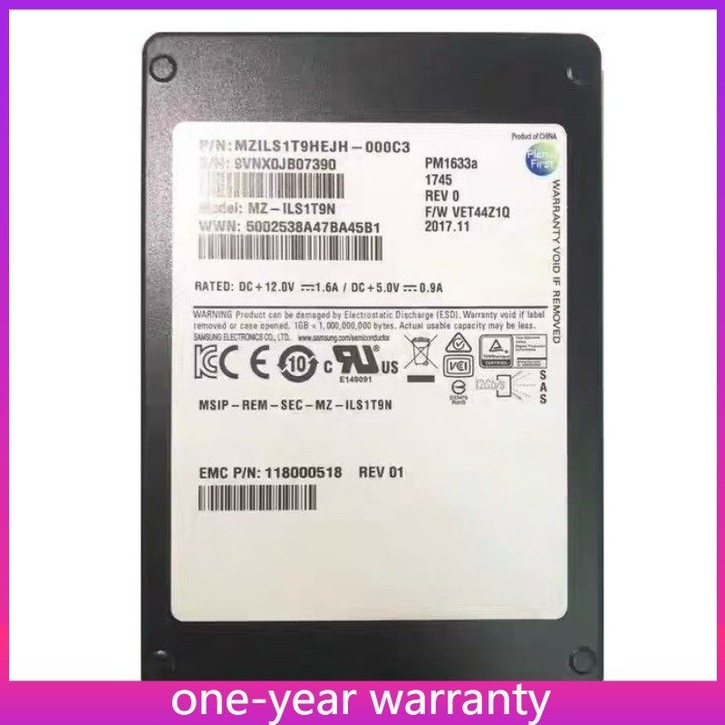 SSD-накопитель Samsung MZILS1T9HEJH-000C3
