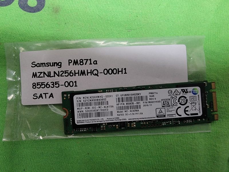 SSD-накопитель HPE MZNLN256HMHQ-000H1