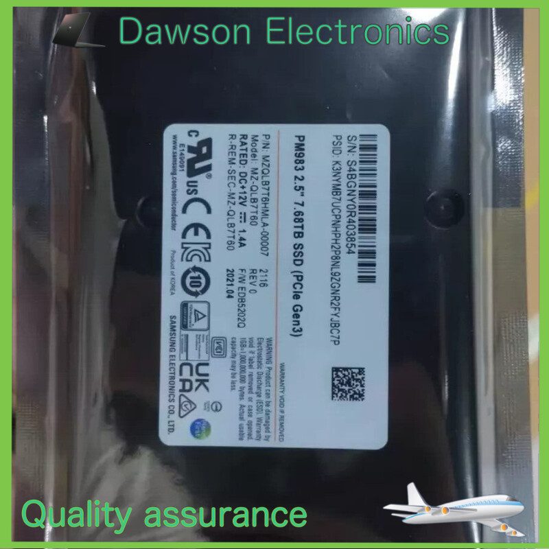 SSD-накопитель Samsung MZQLB7T6HMLA-00007