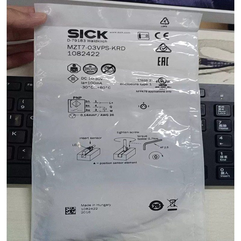 Фотоэлектрический датчик SICK MZT7-03VPS-KRD