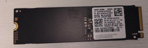 SSD-накопитель Samsung MZVLQ256HAJD-000H1