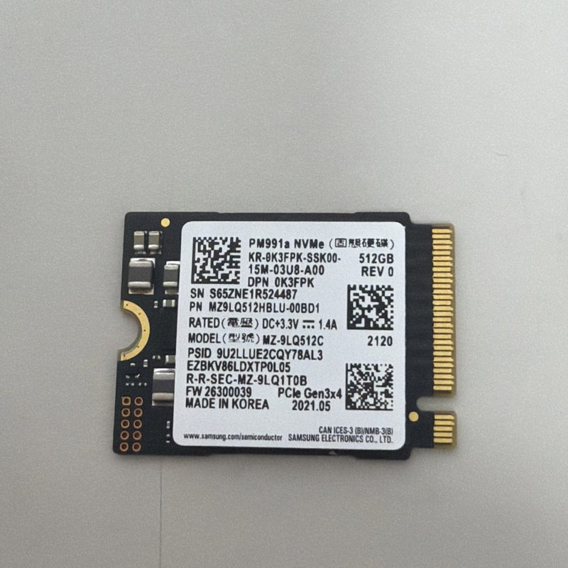 SSD-накопитель Samsung MZVLQ512HBLU