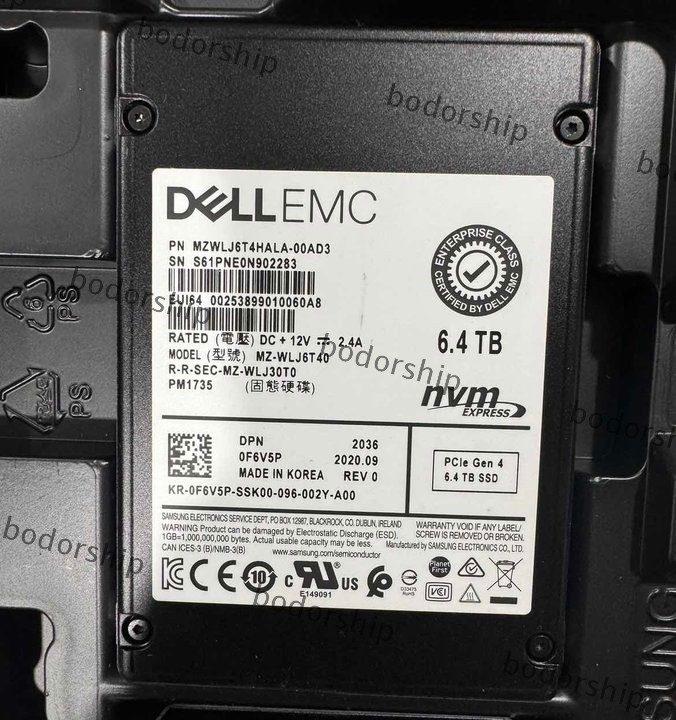 SSD-накопитель Dell MZWLR6T4HALA-00AD3