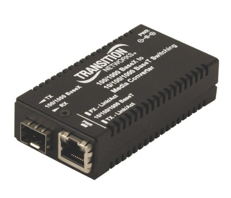 Медиаконвертер Transition Networks M/GE-PSW-SFP-01-NA