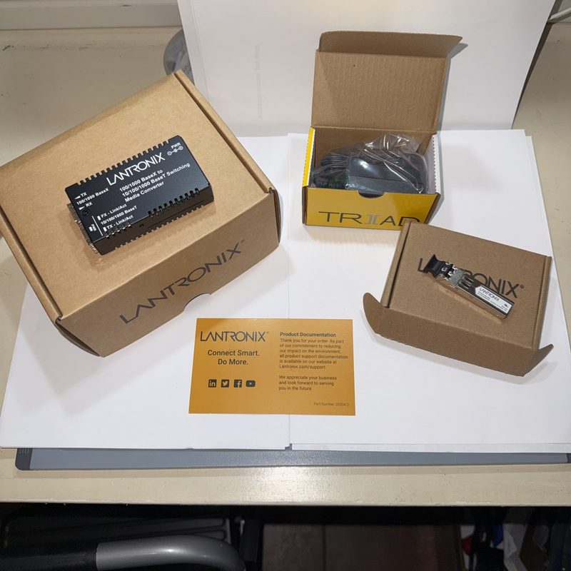 Медиаконвертер Transition Networks M/GE-PSW-SFP-01