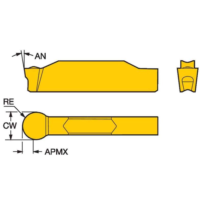 Режущий инструмент Sandvik N123H1-0400-RO