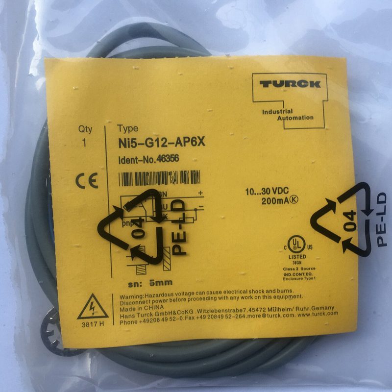 Датчик приближения Turck N15-G12-AP6X