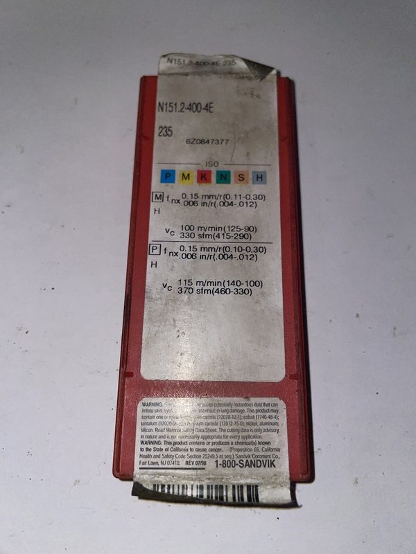 Режущий инструмент Sandvik N151.2-400-4E