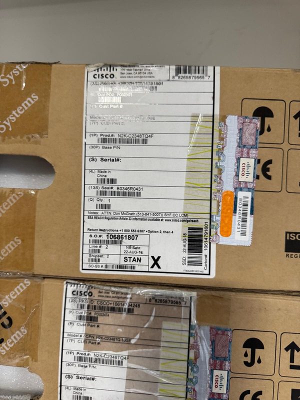 Коммутатор Cisco N2K-C2348TQ4F