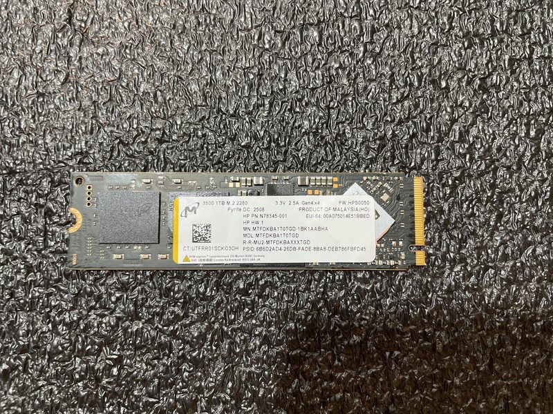 SSD-накопитель HPE N78345-001