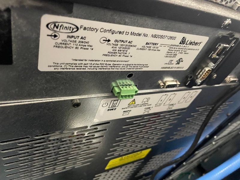 ИБП Vertiv NB20S0712600