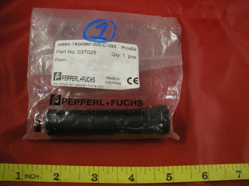 Датчик приближения Pepperl+Fuchs NBB5-18GM80-WS-C-V93