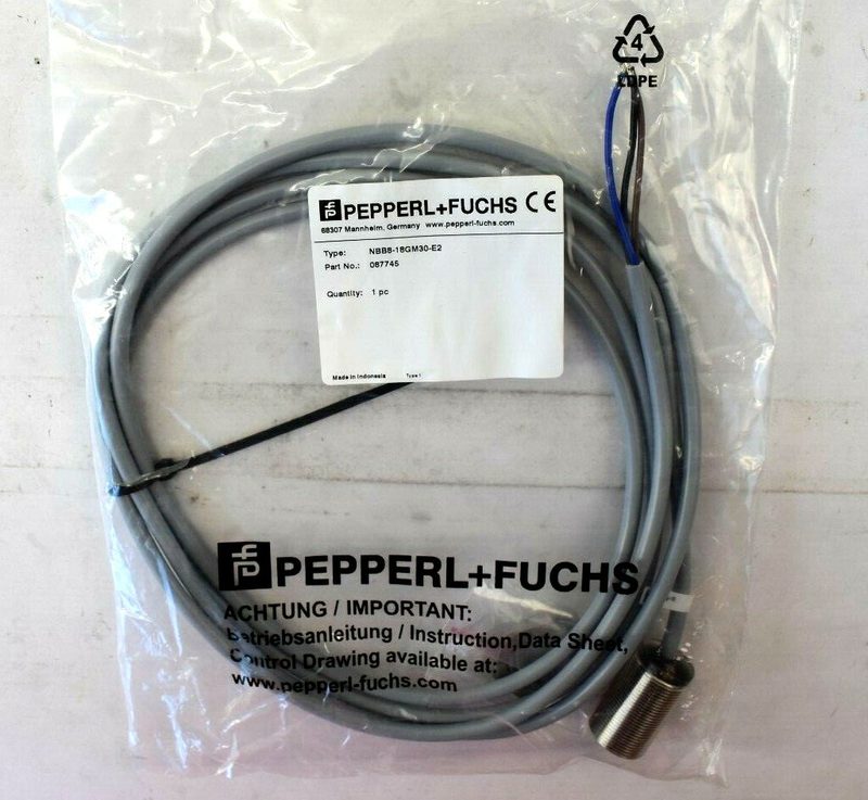 Датчик приближения Pepperl+Fuchs NBB8-18GM30-E2