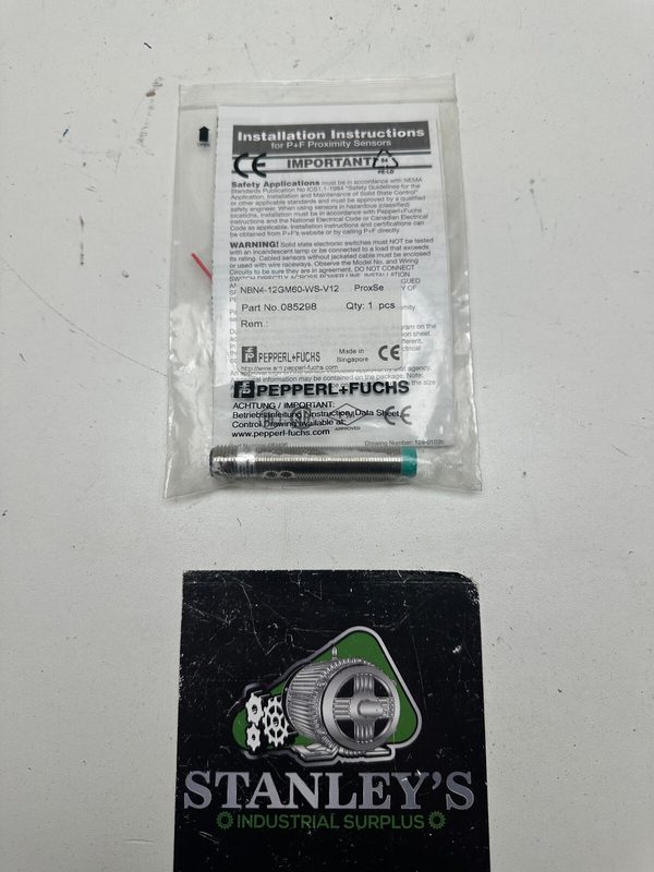 Датчик приближения Pepperl+Fuchs NBN4-12GM60-WS-V12