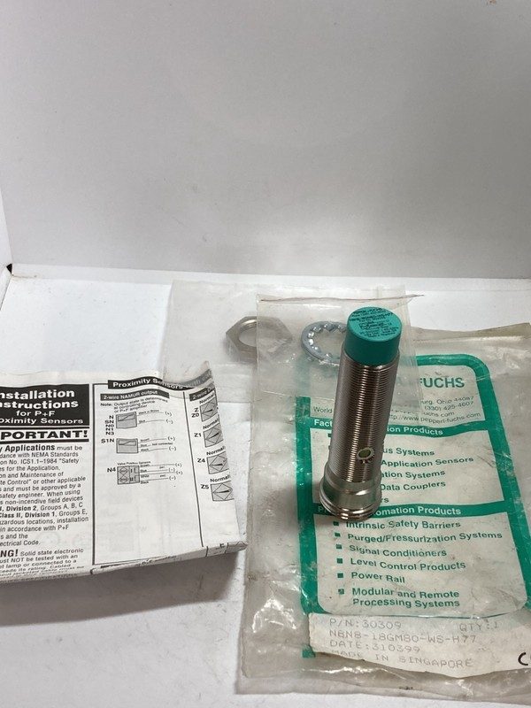 Датчик приближения Pepperl+Fuchs NBN8-18GM80-WS-H77
