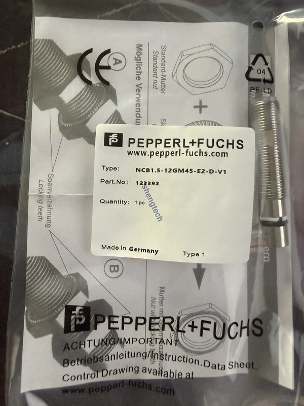 Датчик приближения Pepperl+Fuchs NCB1.5-12GM45-E2-D-V1
