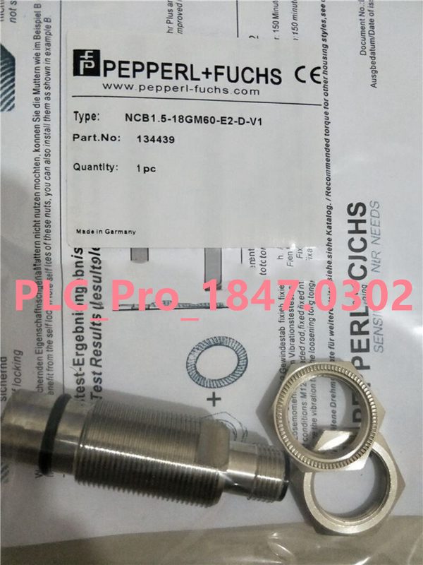 Датчик приближения Pepperl+Fuchs NCB1.5-18GM60-E2-D-V1