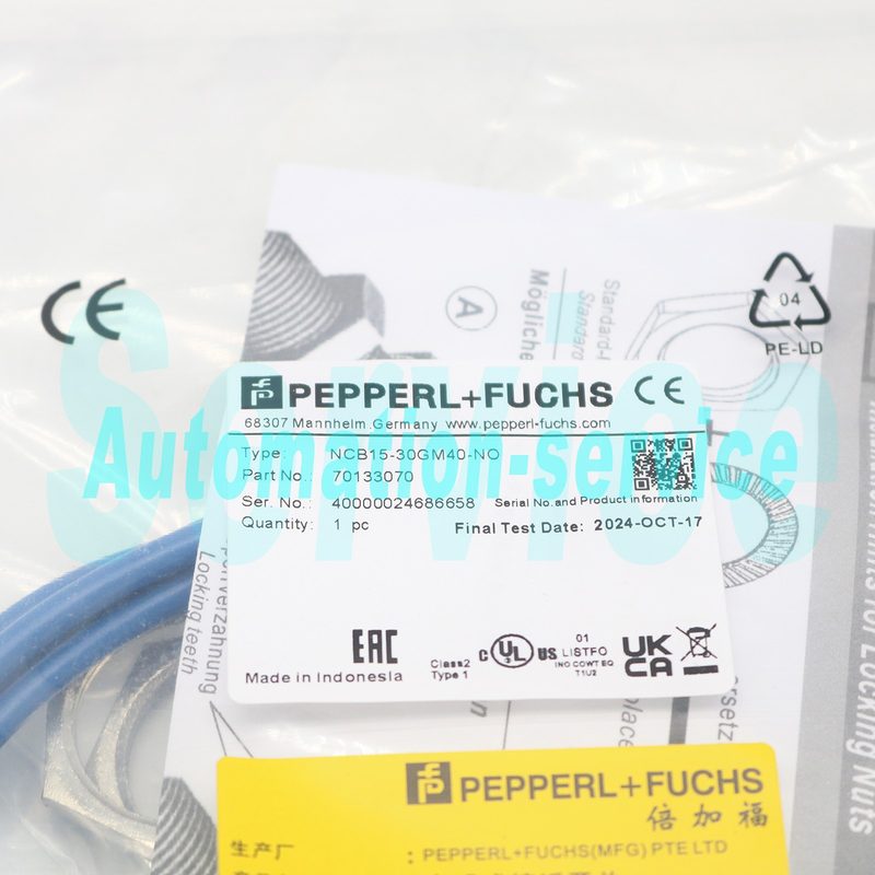 Датчик приближения Pepperl+Fuchs NCB15-30GM40-N0