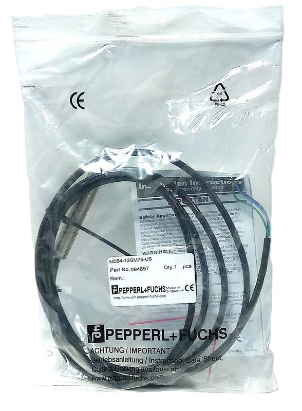Датчик приближения Pepperl+Fuchs NCB4-12GM75-US