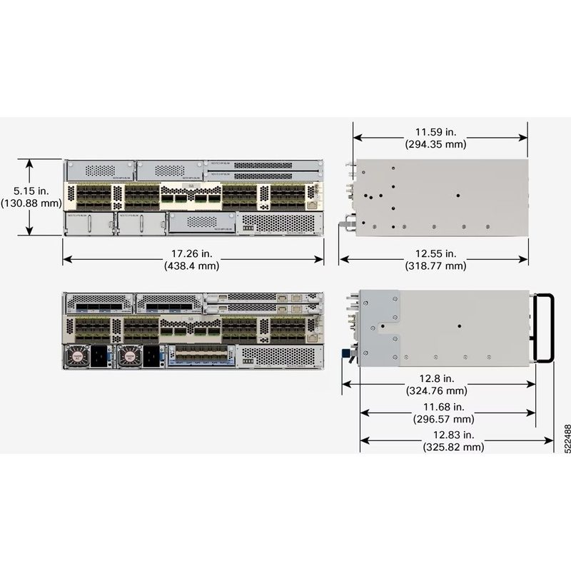 Маршрутизатор Cisco NCS-57C3-MOD-SYS