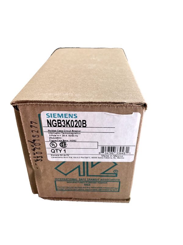 Автоматический выключатель Siemens NGB3K020