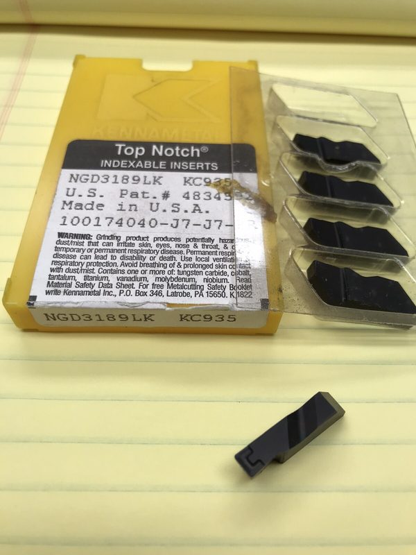 Режущий инструмент Kennametal NGD3189LK