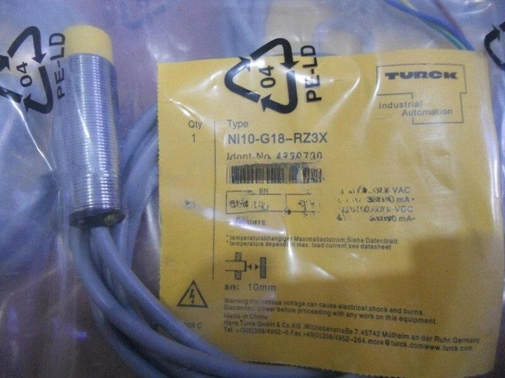 Датчик приближения Turck NI10-G18-RZ3X